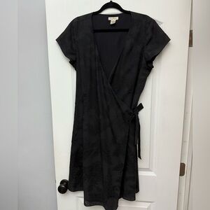 Tommy Bahama Black  Wrap Dress